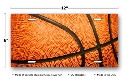 Basketball License Plate