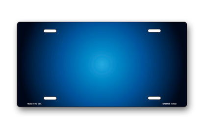 Blue Ringer License Plate