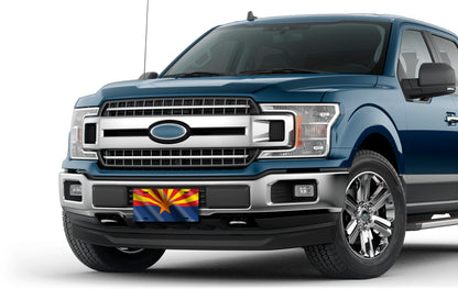 Wavy Arizona State Flag License Plate