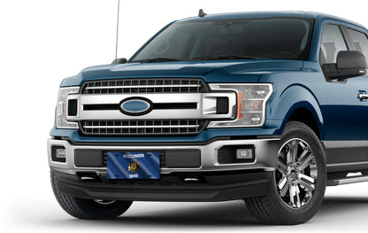 Wavy Wisconsin State Flag License Plate